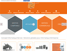 Tablet Screenshot of conceptis.fr